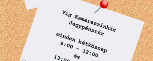 Jegypénztárunk elérhetőségei a szigorítások alatt