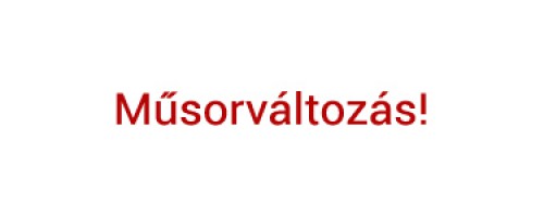 Műsorváltozás